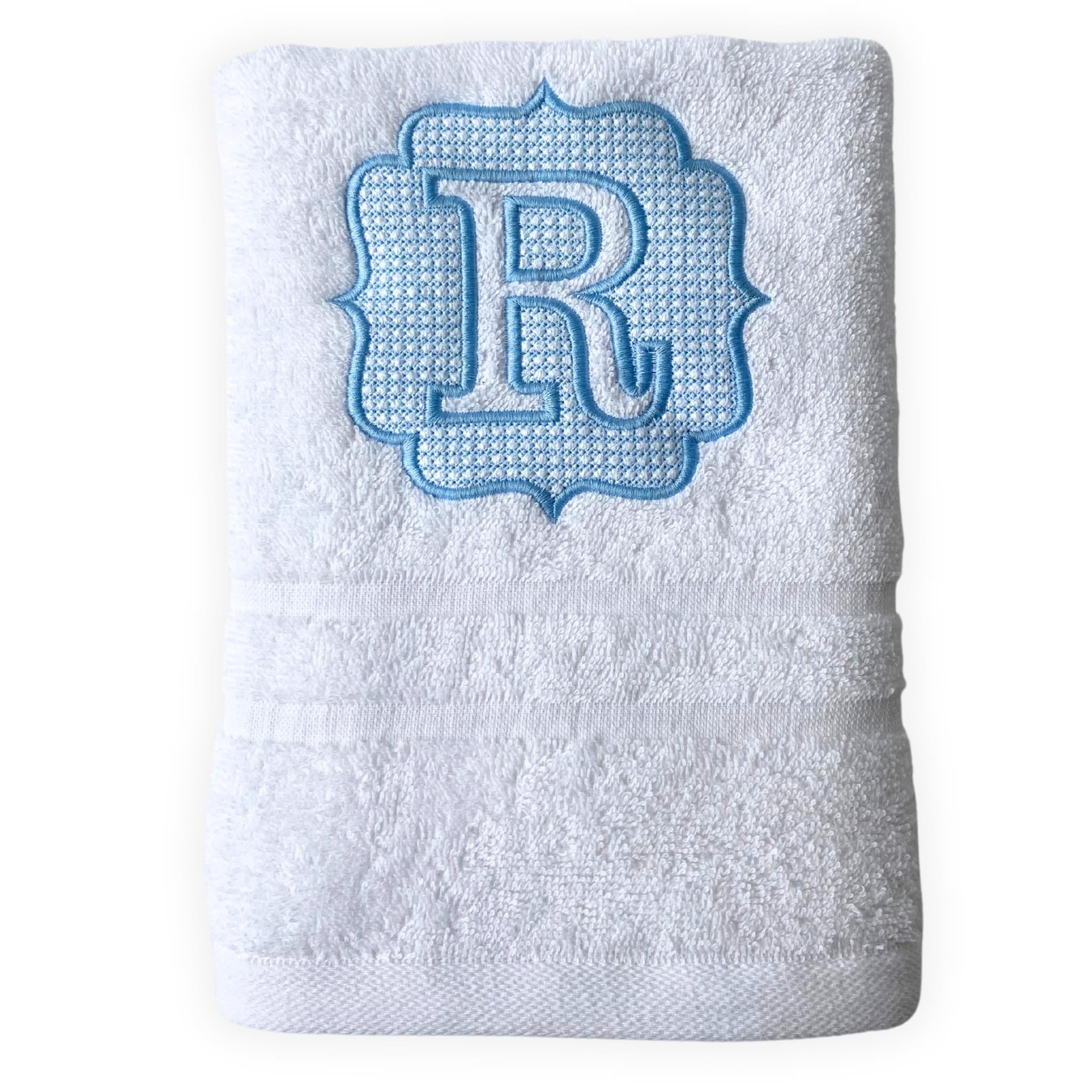 Handtuch mit Monogramm bestickt - OEKO-TEX® Standard 100 - Detail
