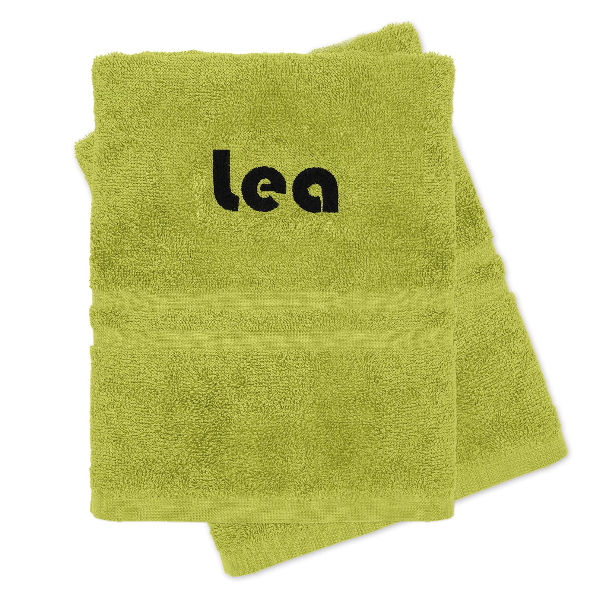Handtuch mit Namen bestickt, OEKO-TEX® Standard 100
