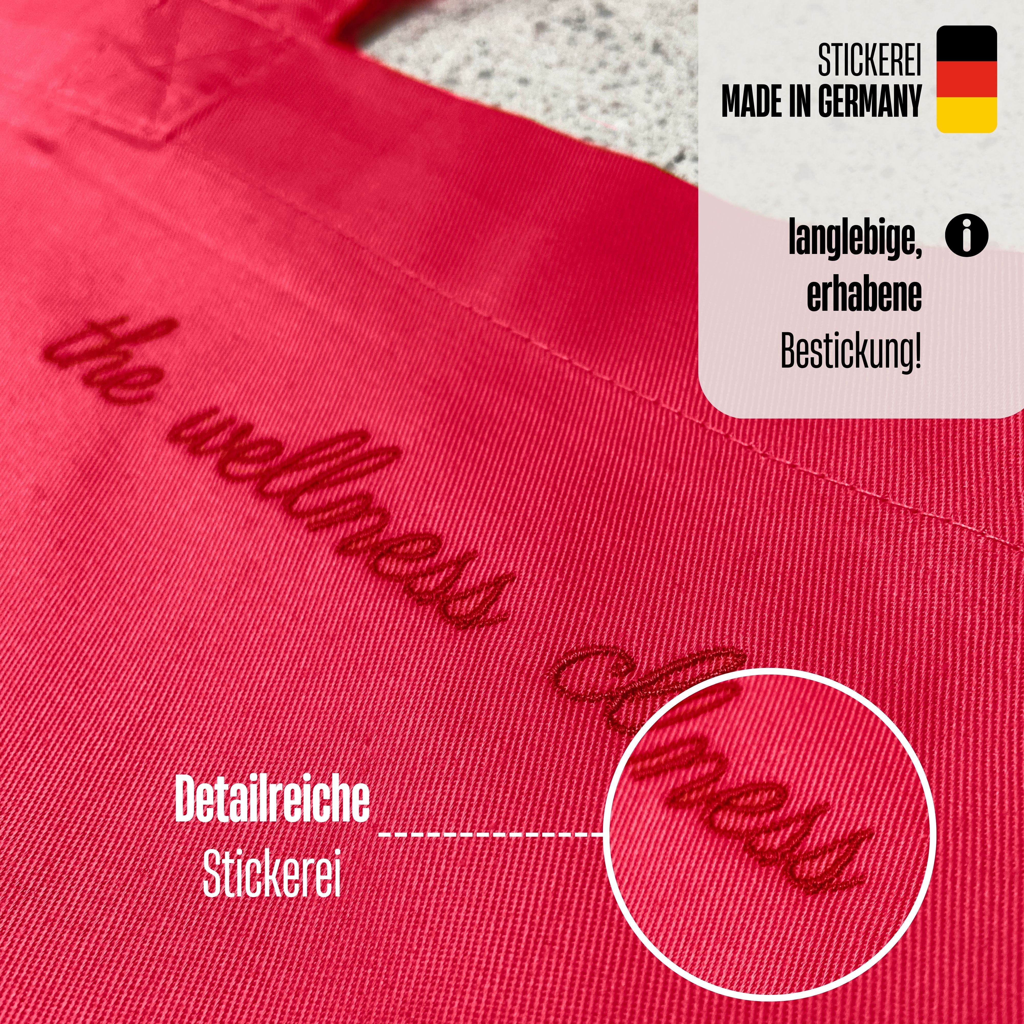 Shopper mit deinem Spruch/ Text bestickt
