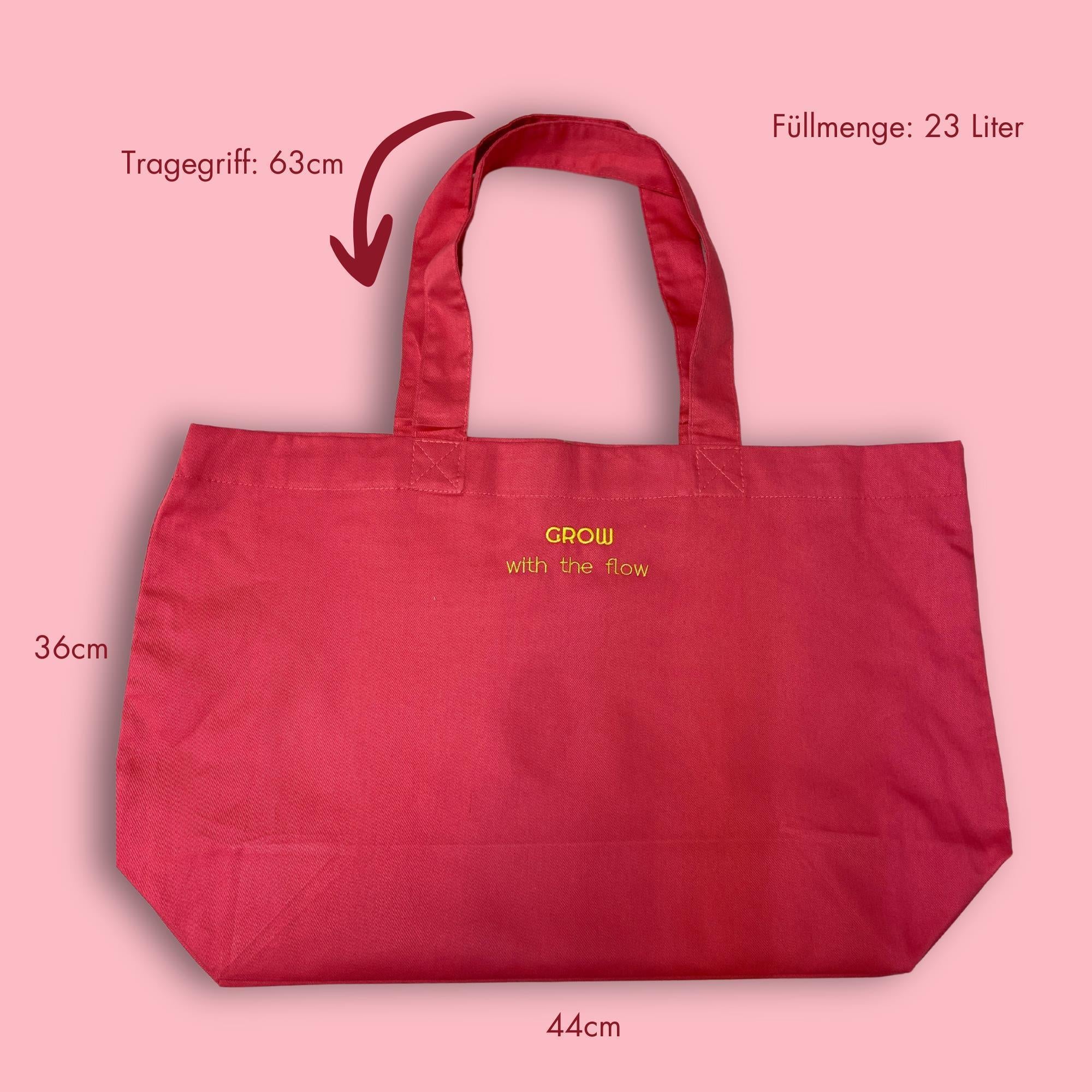 Shopper mit deinem Spruch/ Text bestickt