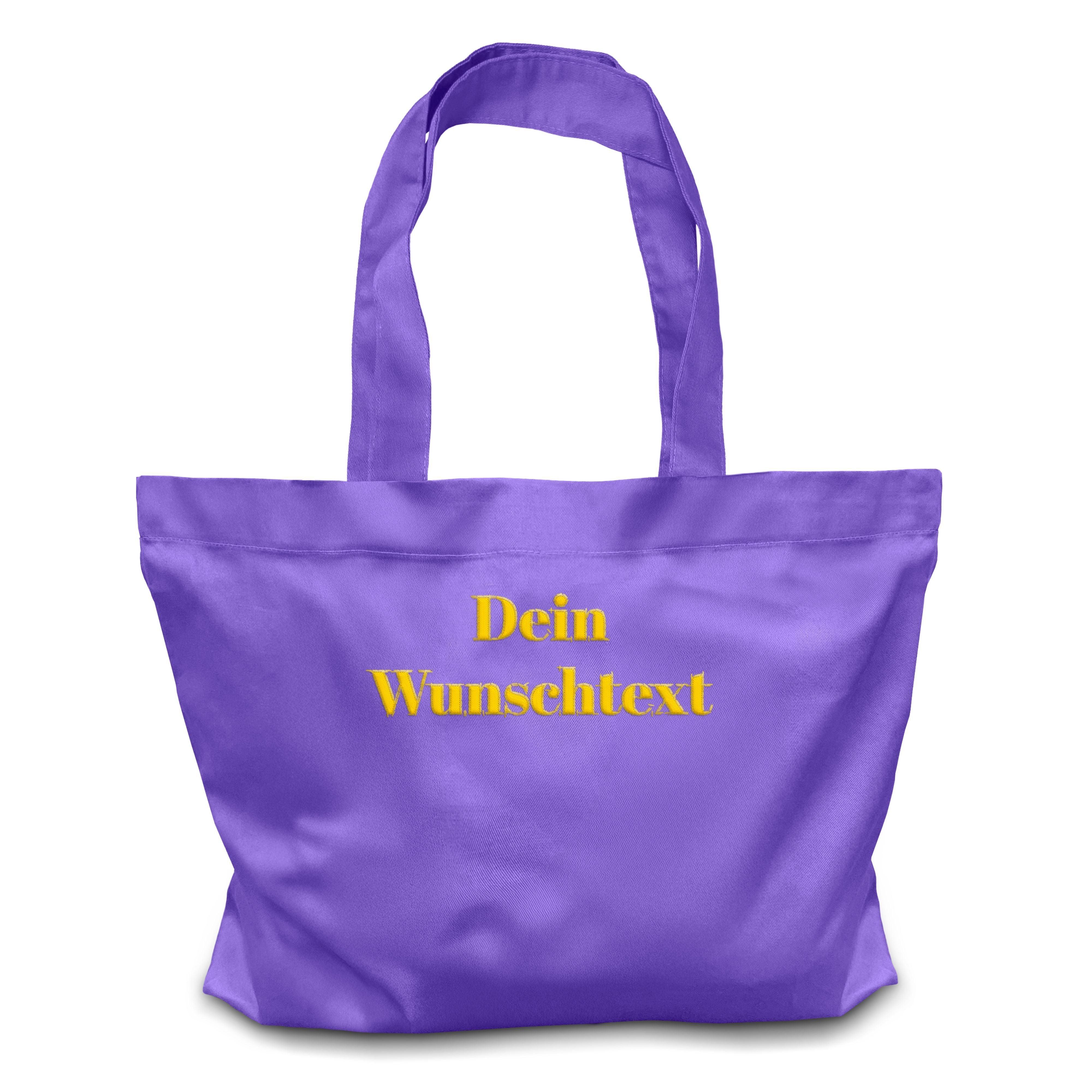 Shopper mit deinem Spruch/ Text bestickt