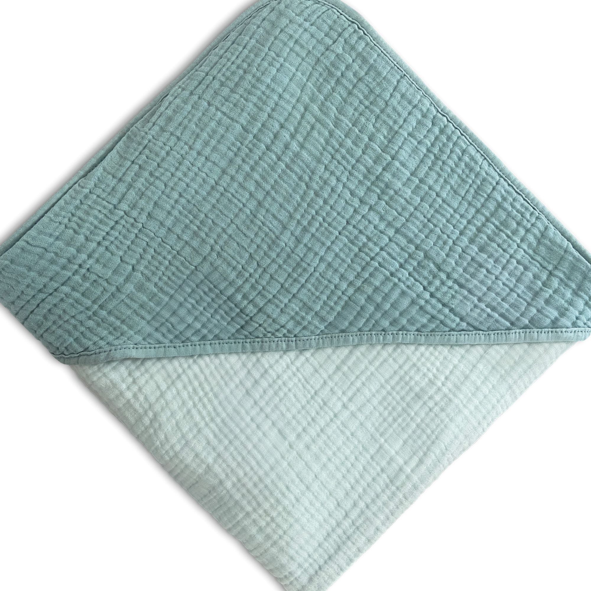 Musselin Badeponcho Kinder mit Namen Bestickt, Oeko-TEX® Standard 100