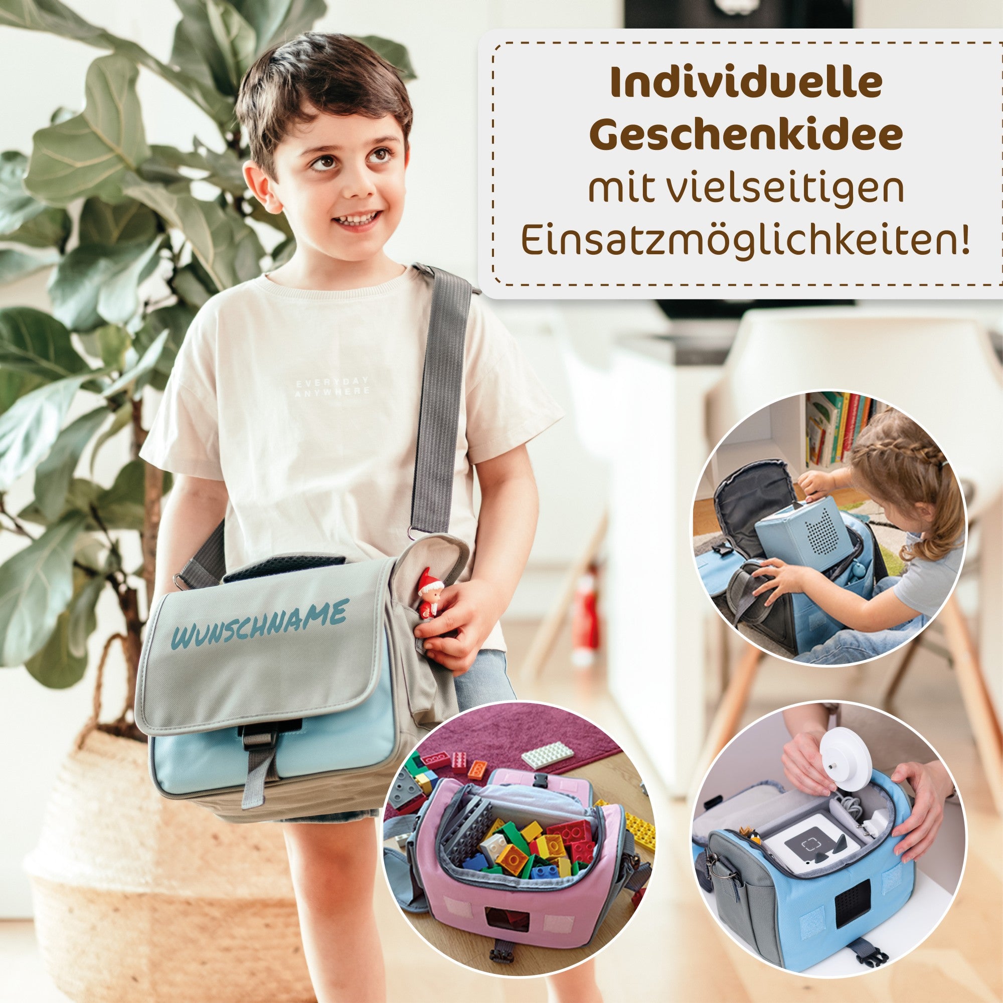 Toniebox Tasche mit Namen bestickt