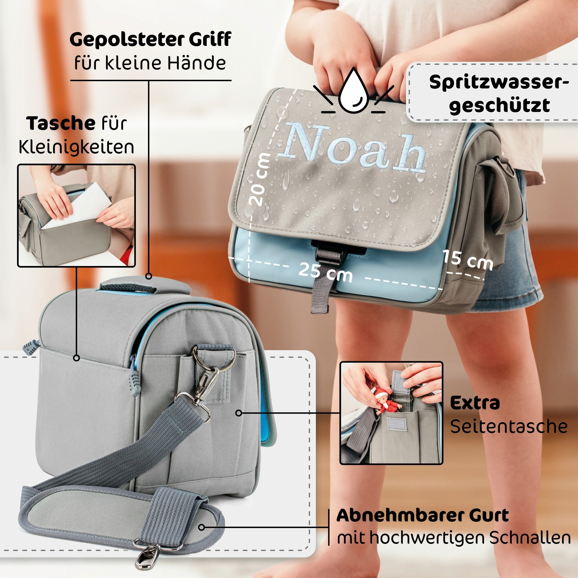 Toniebox Tasche mit Namen bestickt