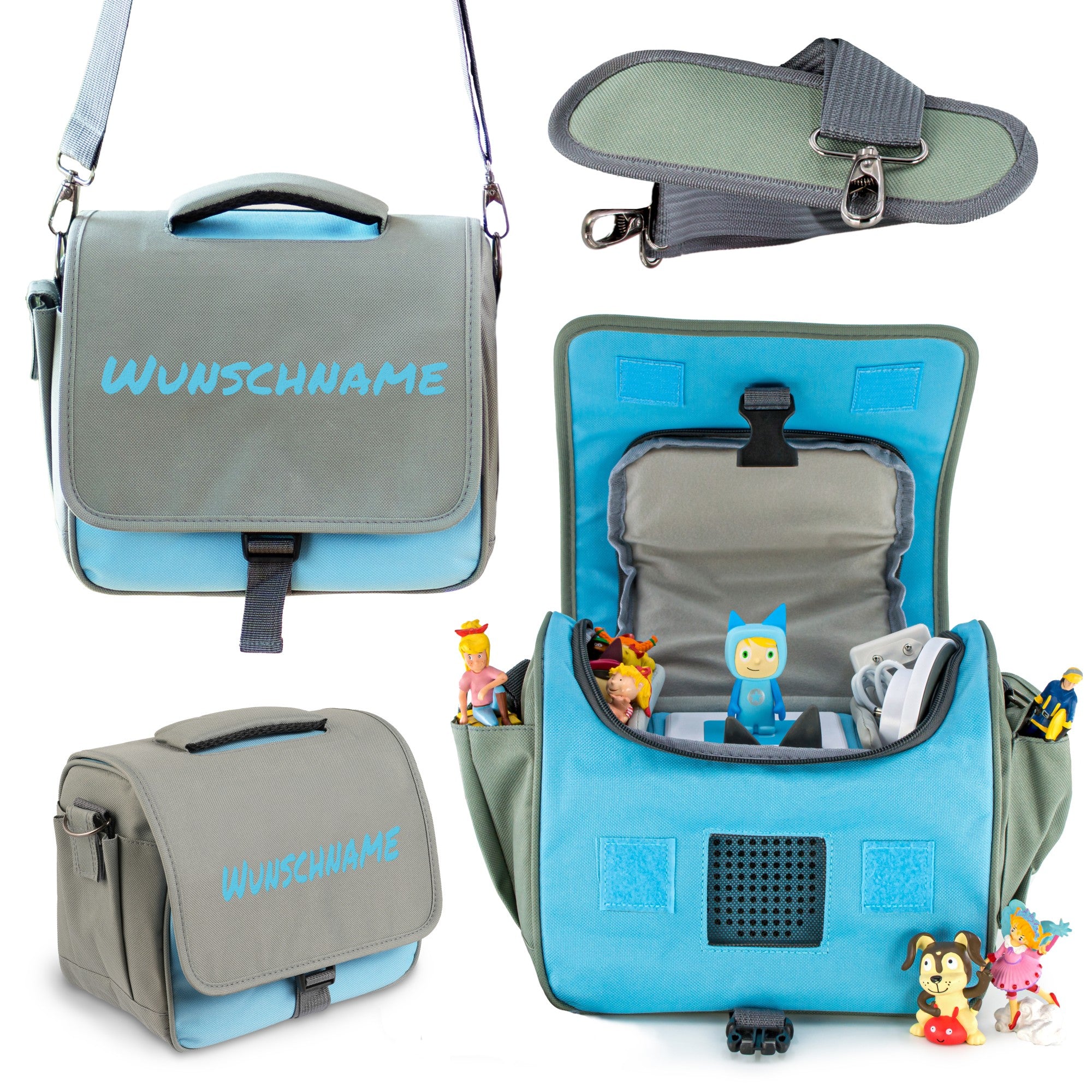 Toniebox Tasche mit Namen bestickt